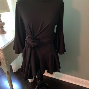 LuLaRoe black Maureen dress